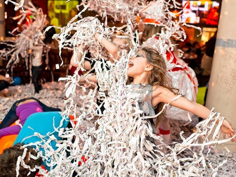 Бумажное шоу - "Акварелька"